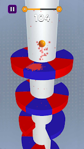 Stack ball 3d helix crush game