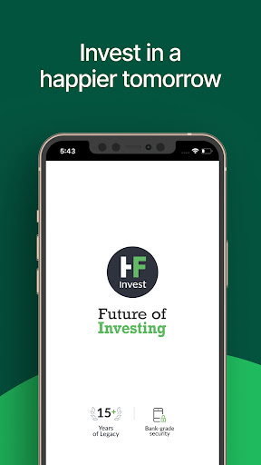 Android application HF Invest - Plan and Invest screenshort
