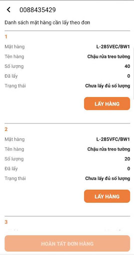 App QR cho cửa hàng INAX Screen 3