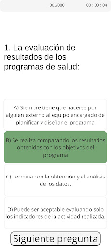 Android application Trivial Médico de Familia LITE screenshort