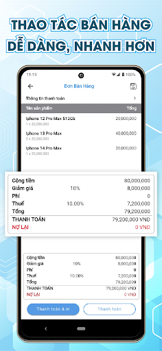 Bán hàng đa kênh Viethas Screen 3