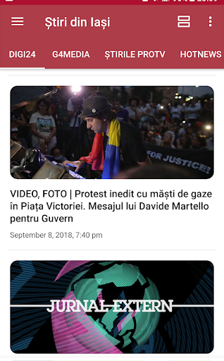 Știri locale IAȘI Screen 2
