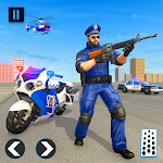 Cover Image of Download US Police Bike 2020 - Gangster Chase Simulator 2.8 APK