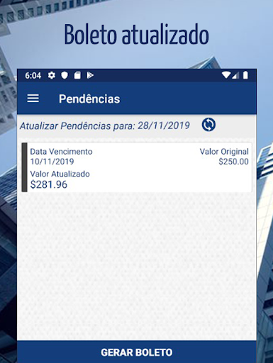 Android application Garante Brasilia screenshort