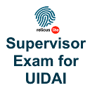 Practice App for Supervisor Exam for UIDAI