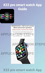 X22 pro smart watch App Guide