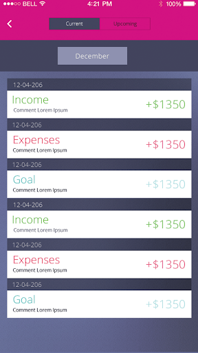 Budget Goals - Smart saving and