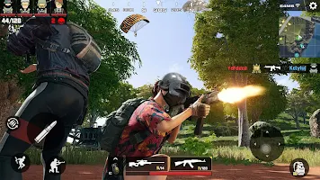 Captura de pantalla de Survival Fire Battlegrounds: Free FPS Gun Shooting APK #2