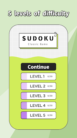 Game screenshot SUDOKU Classic Game mod apk