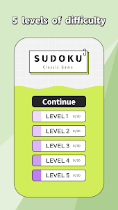 SUDOKU Classic Game