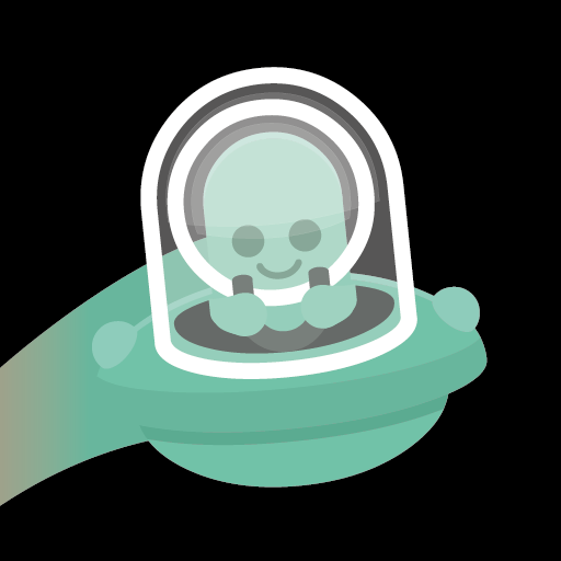 Flying UFO logo