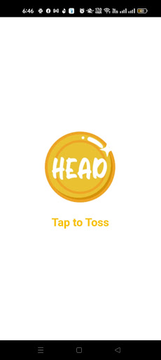 Android application Toss App screenshort