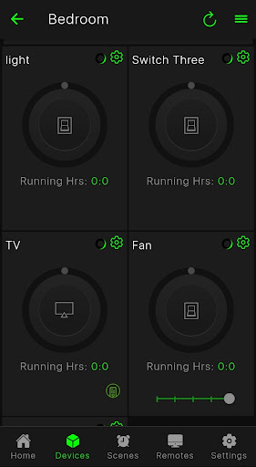 Skyrotex Home Automation Screen 2
