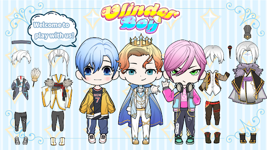 Vlinder Boy: Dress up games Screenshot