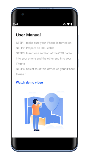 Android application Change iPhone Location screenshort