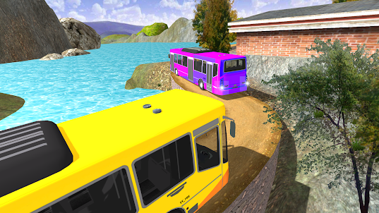 Zigzag Offroad Bus Tourist Sim