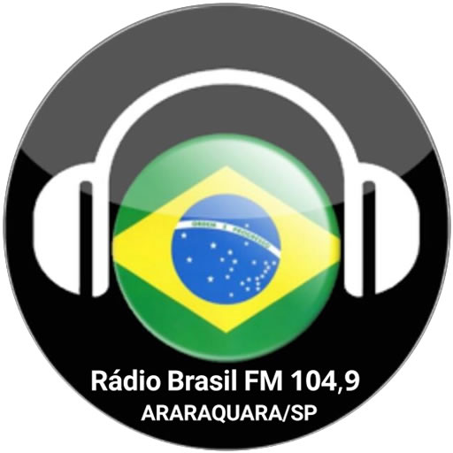 Rádio Brasil FM Araraquara 104 logo