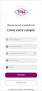 App inconnue Capture d'écran