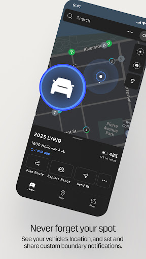 Screenshot of myCadillac