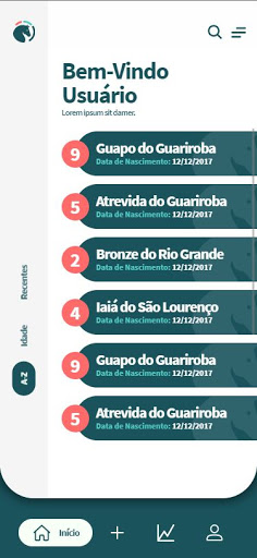 Android application Data Horse screenshort