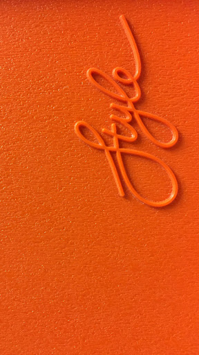Android application Orange Color Wallpaper screenshort