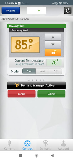Home Energy Manager Screen 3