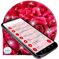 Red Rose SMS Theme