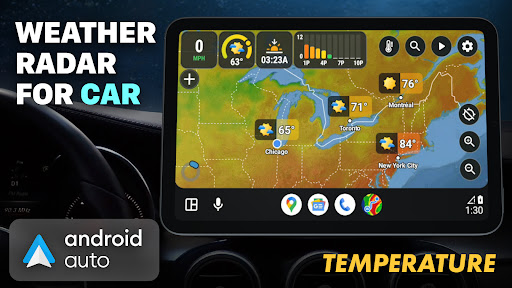 Screenshot of Weather Radar for Auto