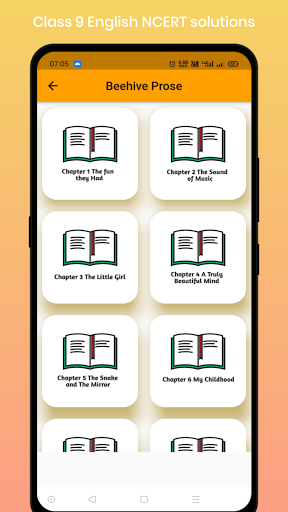 Class 9 English Solution Screen 3