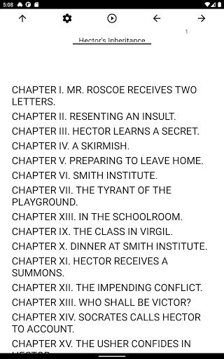 Book, Hectors Inheritance Screen 3