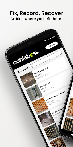 Android application Cableboss screenshort