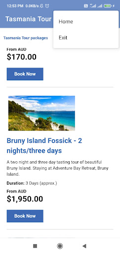 Tasmania Tour packages Screen 2