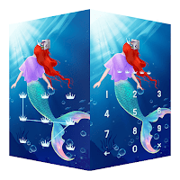 AppLock Live Theme Mermaid – Paid Theme