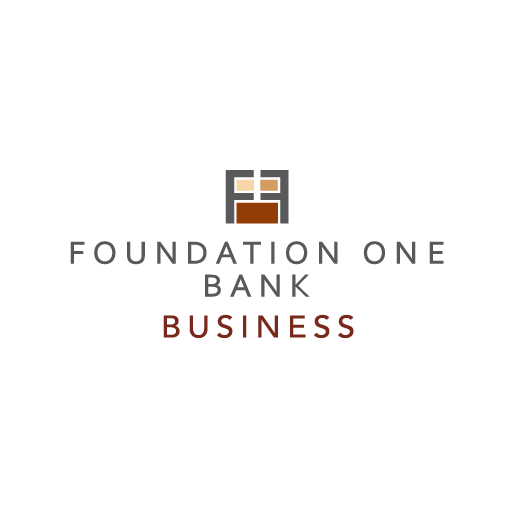 Foundation One Bank Business logo