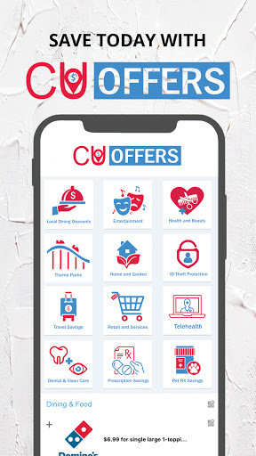 Android application CU Offers screenshort