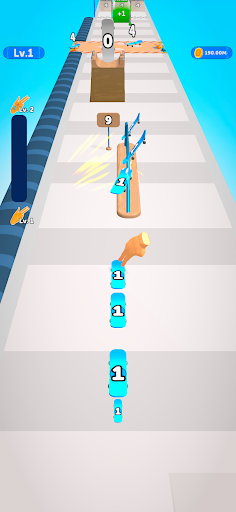 Android application Fingerboard Rush! screenshort