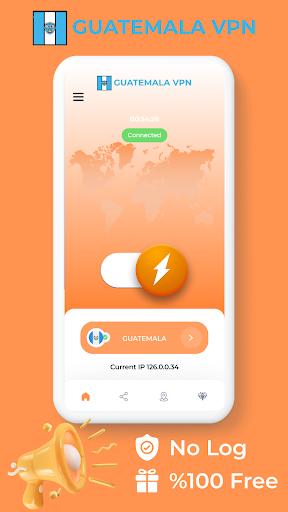 Android application Guatemala VPN - Private Proxy screenshort