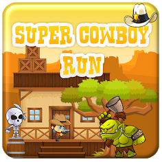Middle Super Cowboy Run - Screenshot 1