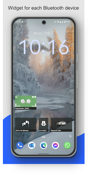 Виджет Bluetooth | подключение 5.3.6 APK + Мод (Unlimited money) за Android