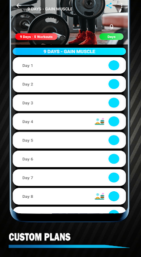 Dumbbell & Barbell Workout Screen 3