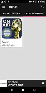 Boston Radio Stations -  USA