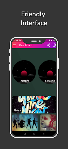 Nature Music Radio Screen 2