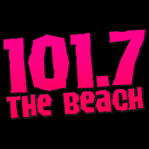 101.7 The Beach logo