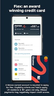 Monzo Bank - Mobile Banking Screenshot