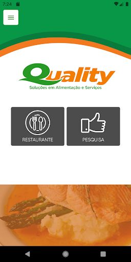 Android application Menu Quality screenshort