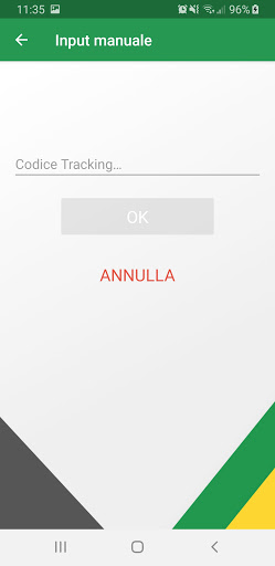 Ambrogio Track & Trace Screen 3