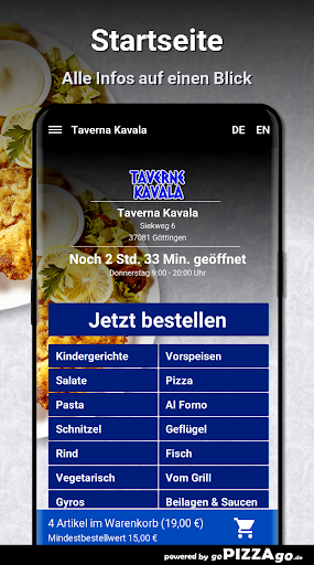 Taverna Kavala Göttingen Screen 2