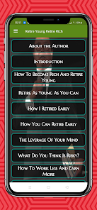 Screenshot 1 Retire Young Retire Rich Book  android