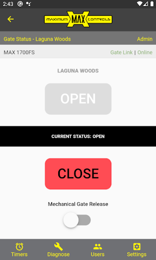 Android application Max Cloud App screenshort