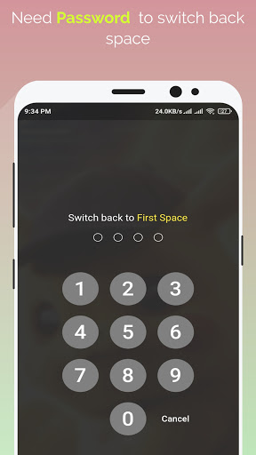 Second Space: Launcher Screen 3